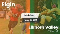 Matchup: Elgin vs. Elkhorn Valley  2018