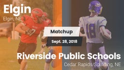 Matchup: Elgin vs. Riverside Public Schools 2018