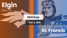 Matchup: Elgin vs. St. Francis  2018