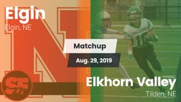 Matchup: Elgin vs. Elkhorn Valley  2019