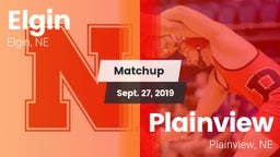 Matchup: Elgin vs. Plainview  2019