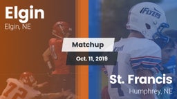Matchup: Elgin vs. St. Francis  2019