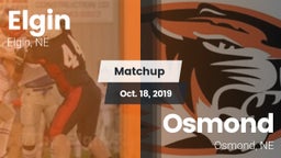 Matchup: Elgin vs. Osmond  2019