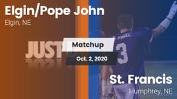 Matchup: Elgin vs. St. Francis  2020
