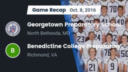 Recap: Georgetown Preparatory School vs. Benedictine College Preparatory  2016
