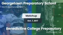 Matchup: Georgetown vs. Benedictine College Preparatory  2017