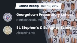 Recap: Georgetown Preparatory School vs. St. Stephen's & St. Agnes School 2017