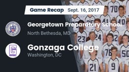Recap: Georgetown Preparatory School vs. Gonzaga College  2017
