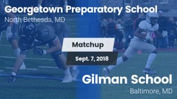 Matchup: Georgetown vs. Gilman School 2018