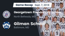 Recap: Georgetown Preparatory School vs. Gilman School 2018