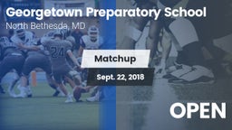 Matchup: Georgetown vs. OPEN 2018