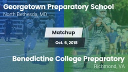 Matchup: Georgetown vs. Benedictine College Preparatory  2018