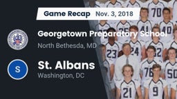 Recap: Georgetown Preparatory School vs. St. Albans  2018
