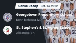 Recap: Georgetown Preparatory School vs. St. Stephen's & St. Agnes School 2022