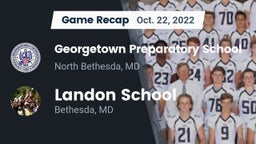Recap: Georgetown Preparatory School vs. Landon School 2022