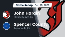 Recap: John Hardin  vs. Spencer County  2020