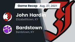 Recap: John Hardin  vs. Bardstown  2021