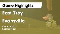 East Troy  vs Evansville  Game Highlights - Oct. 4, 2021