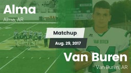 Matchup: Alma vs. Van Buren  2017