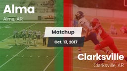 Matchup: Alma vs. Clarksville  2017