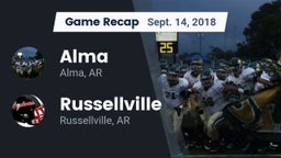 Recap: Alma  vs. Russellville  2018