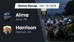 Recap: Alma  vs. Harrison  2018