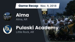 Recap: Alma  vs. Pulaski Academy 2018