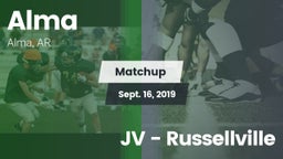 Matchup: Alma vs. JV - Russellville 2019