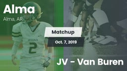 Matchup: Alma vs. JV - Van Buren 2019