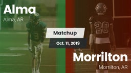 Matchup: Alma vs. Morrilton  2019