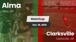 Matchup: Alma vs. Clarksville  2019