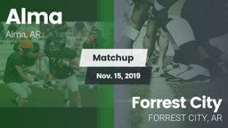 Matchup: Alma vs. Forrest City  2019
