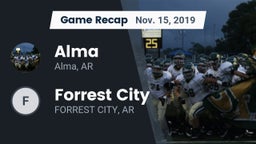 Recap: Alma  vs. Forrest City  2019