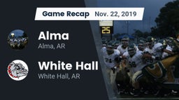 Recap: Alma  vs. White Hall  2019
