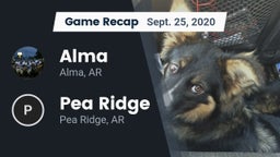 Recap: Alma  vs. Pea Ridge  2020