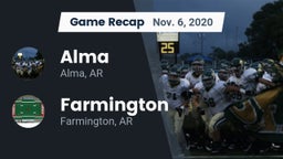 Recap: Alma  vs. Farmington  2020