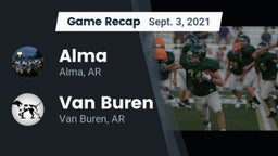 Recap: Alma  vs. Van Buren  2021