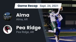 Recap: Alma  vs. Pea Ridge  2021