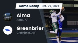 Recap: Alma  vs. Greenbrier  2021