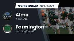Recap: Alma  vs. Farmington  2021