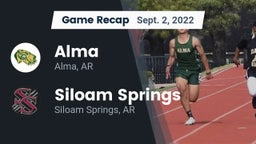 Recap: Alma  vs. Siloam Springs  2022