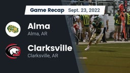 Recap: Alma  vs. Clarksville  2022