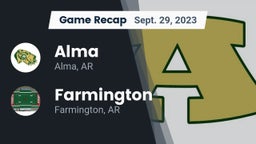 Recap: Alma  vs. Farmington  2023