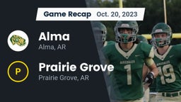 Recap: Alma  vs. Prairie Grove  2023