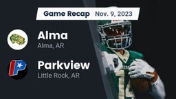 Recap: Alma  vs. Parkview  2023