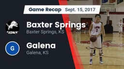 Recap: Baxter Springs   vs. Galena  2017