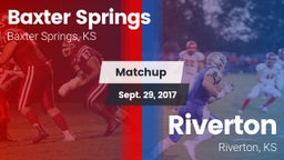 Matchup: Baxter Springs vs. Riverton  2017