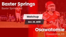 Matchup: Baxter Springs vs. Osawatomie  2018