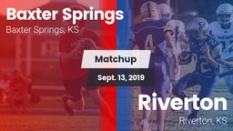 Matchup: Baxter Springs vs. Riverton  2019