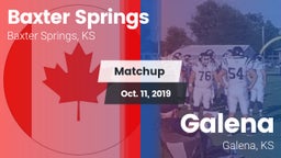 Matchup: Baxter Springs vs. Galena  2019